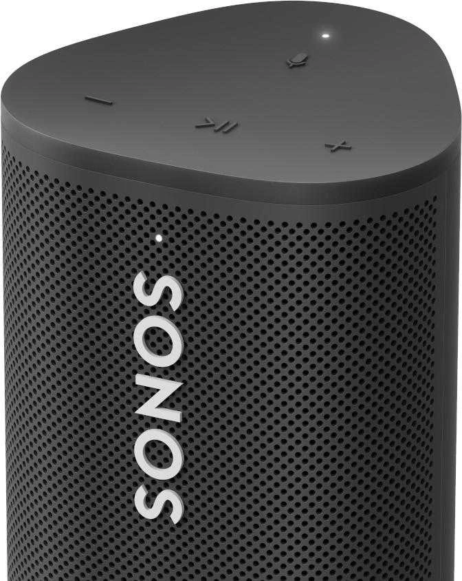 Nešiojama kolonėlė Sonos Roam, Multiroom, Bluetooth, WiFi, Atspari vandeniui, Juodos spalvos