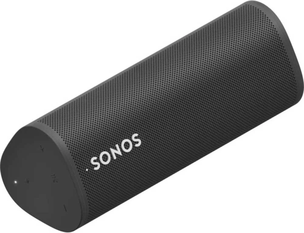 Nešiojama kolonėlė Sonos Roam, Multiroom, Bluetooth, WiFi, Atspari vandeniui, Juodos spalvos