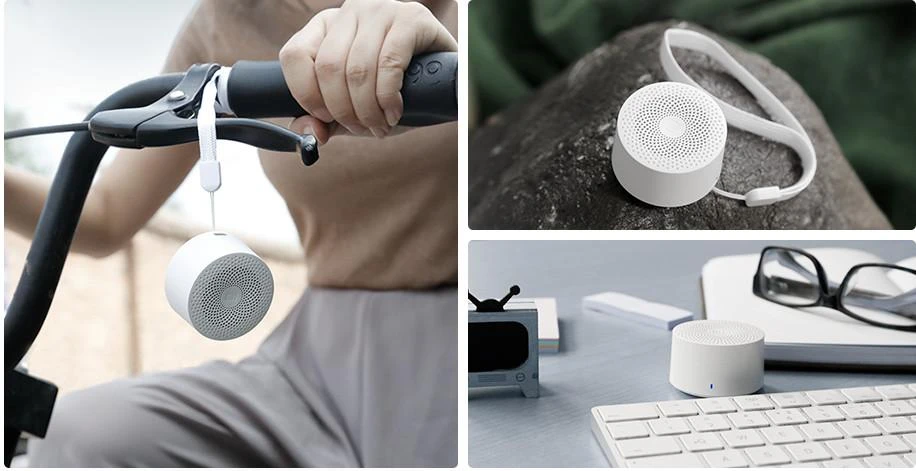 Nešiojama Bluetooth kolonėlė Xiaomi Compact Bluetooth Speaker 2, balta