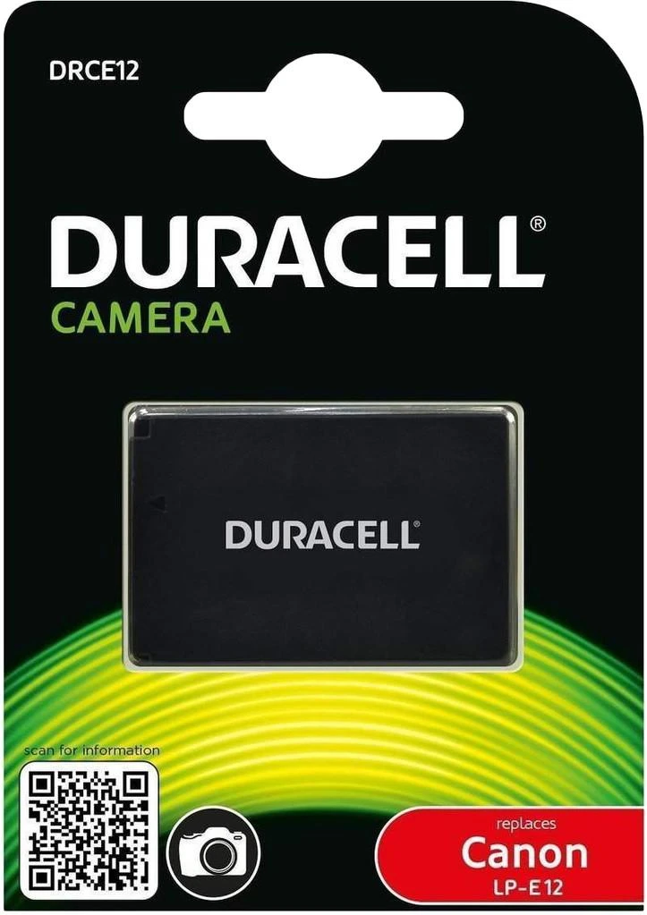 Duracell DRCE12 kameros / vaizdo kameros su vaizdo magnetofonu baterija Ličio-jonų (Li-Ion) 750 mAh