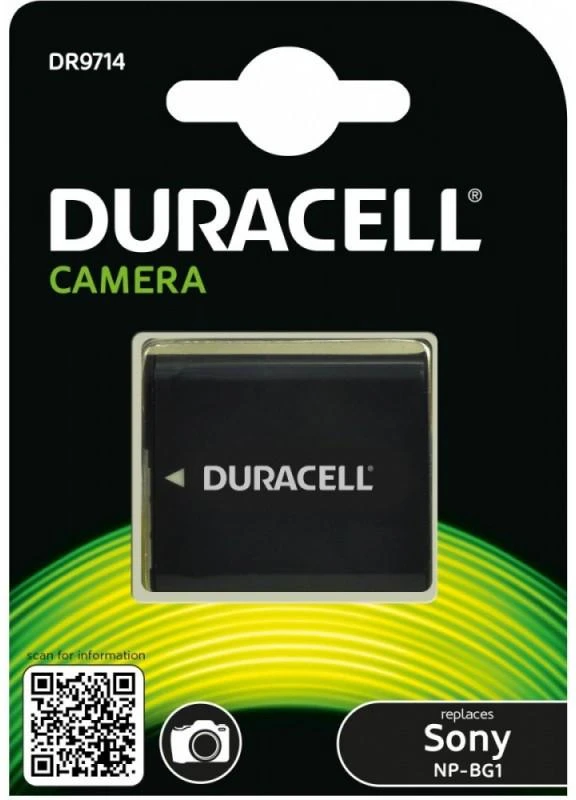 Duracell DR9714 kameros / vaizdo kameros su vaizdo magnetofonu baterija Ličio-jonų (Li-Ion) 1020 mAh