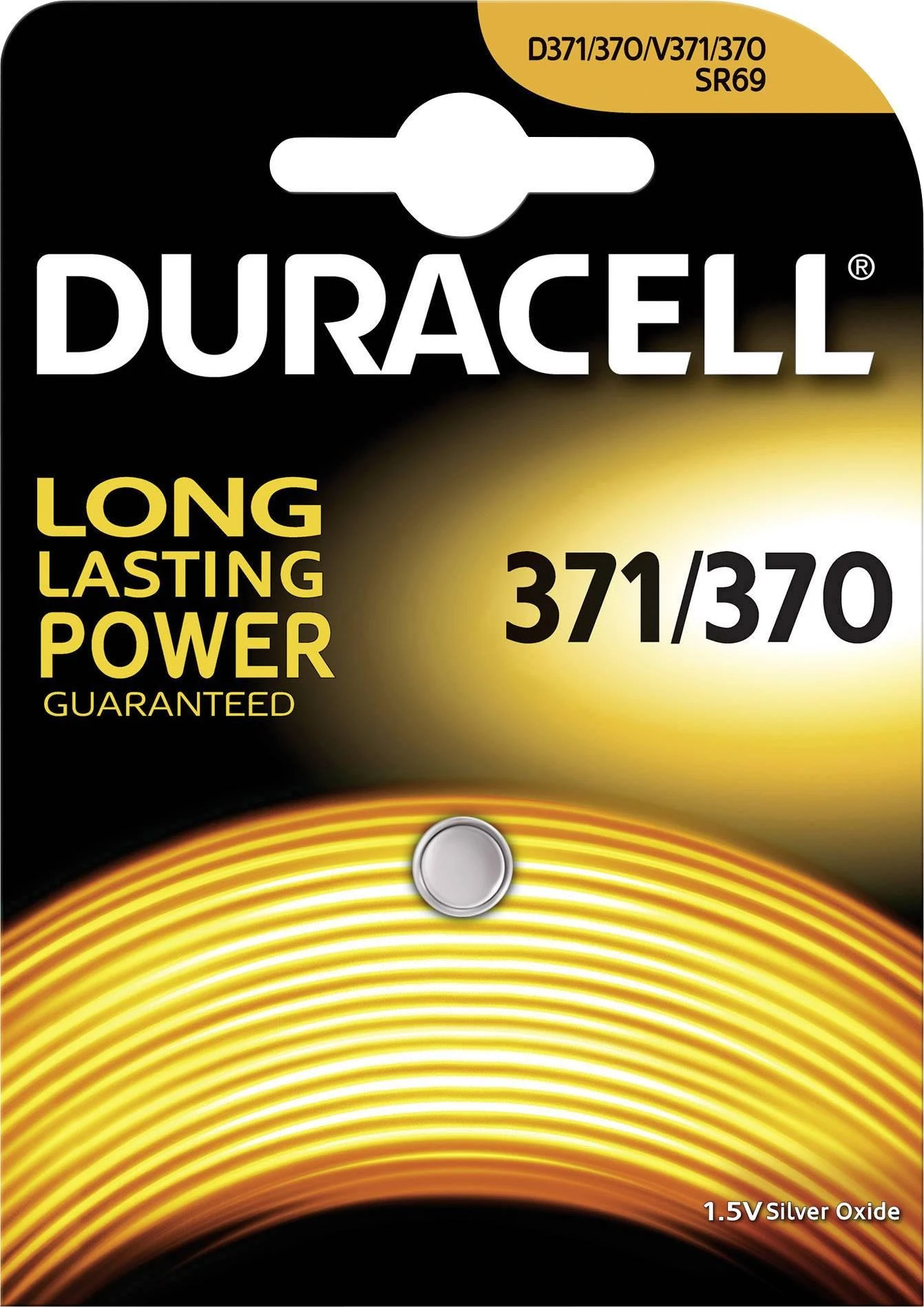 Duracell 371/370 SR69 baterija pakuotėje