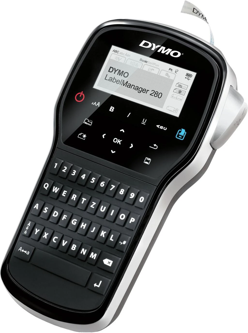 DYMO LabelManager 280 etikečių spausdintuvas Perkėlimas terminiu būdu D1 QWERTY