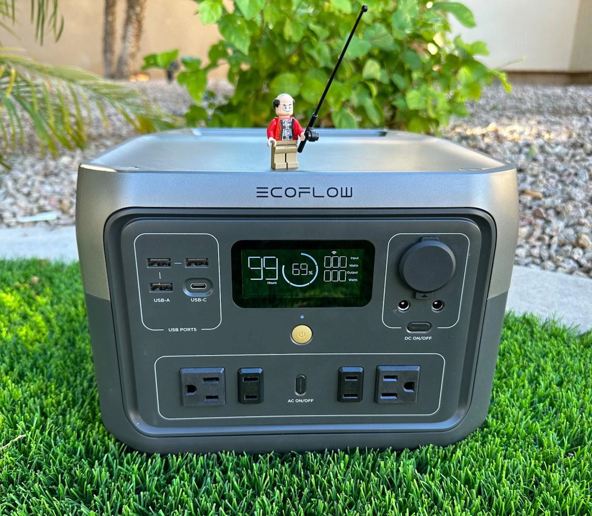 EcoFlow RIVER 2 Max nešiojamoji maitinimo stotis, 512Wh, 500W, X-Boost, EPS