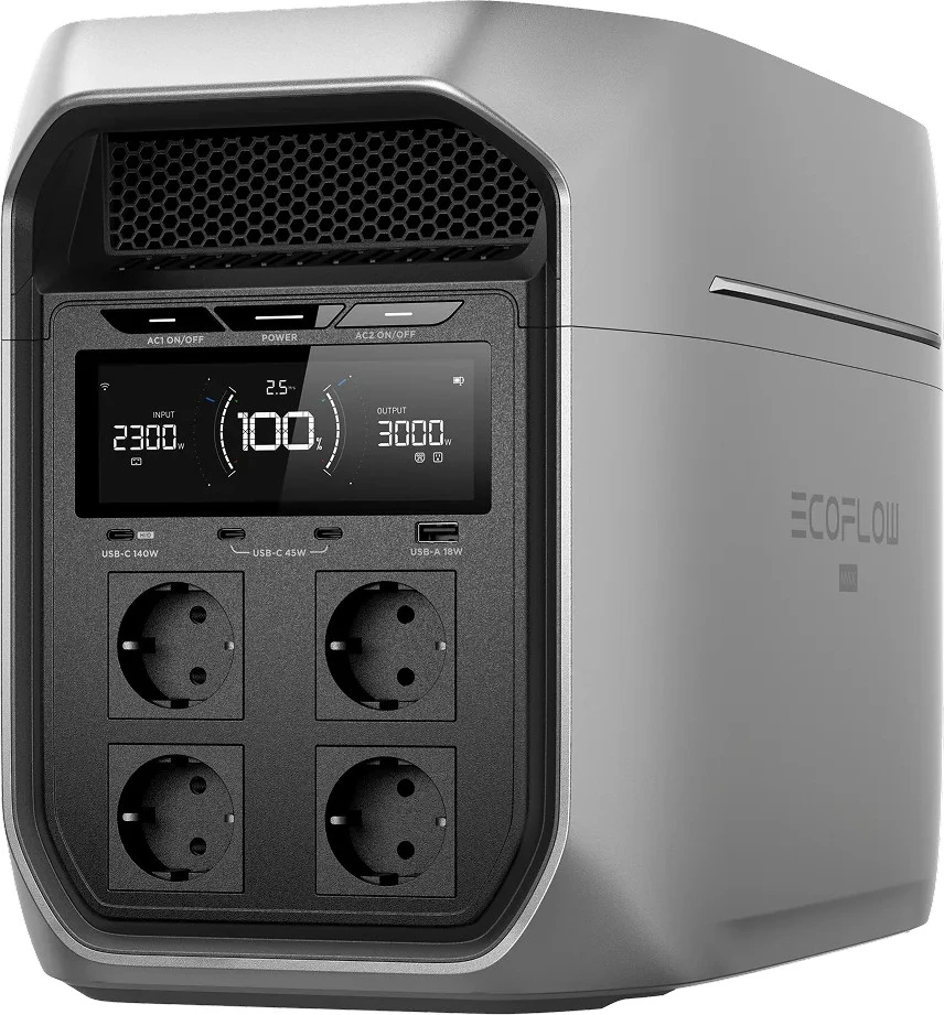 Nešiojama elektrinė EcoFlow DELTA 3 Max Plus (2048 Wh)