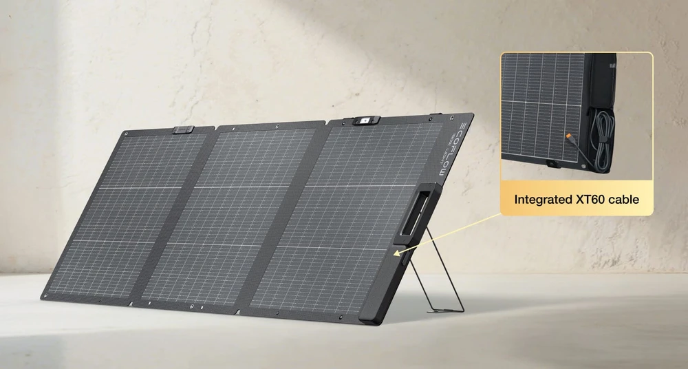 Nešiojamas saulės modulis EcoFlow 160 W
