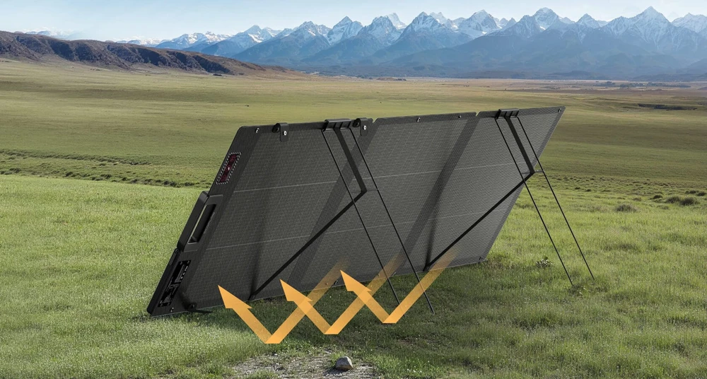 Nešiojamas saulės modulis EcoFlow 160 W