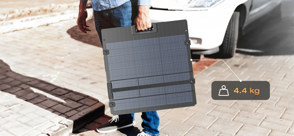 Nešiojamas saulės modulis EcoFlow 220 W