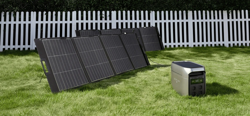Nešiojamas saulės modulis EcoFlow 220 W