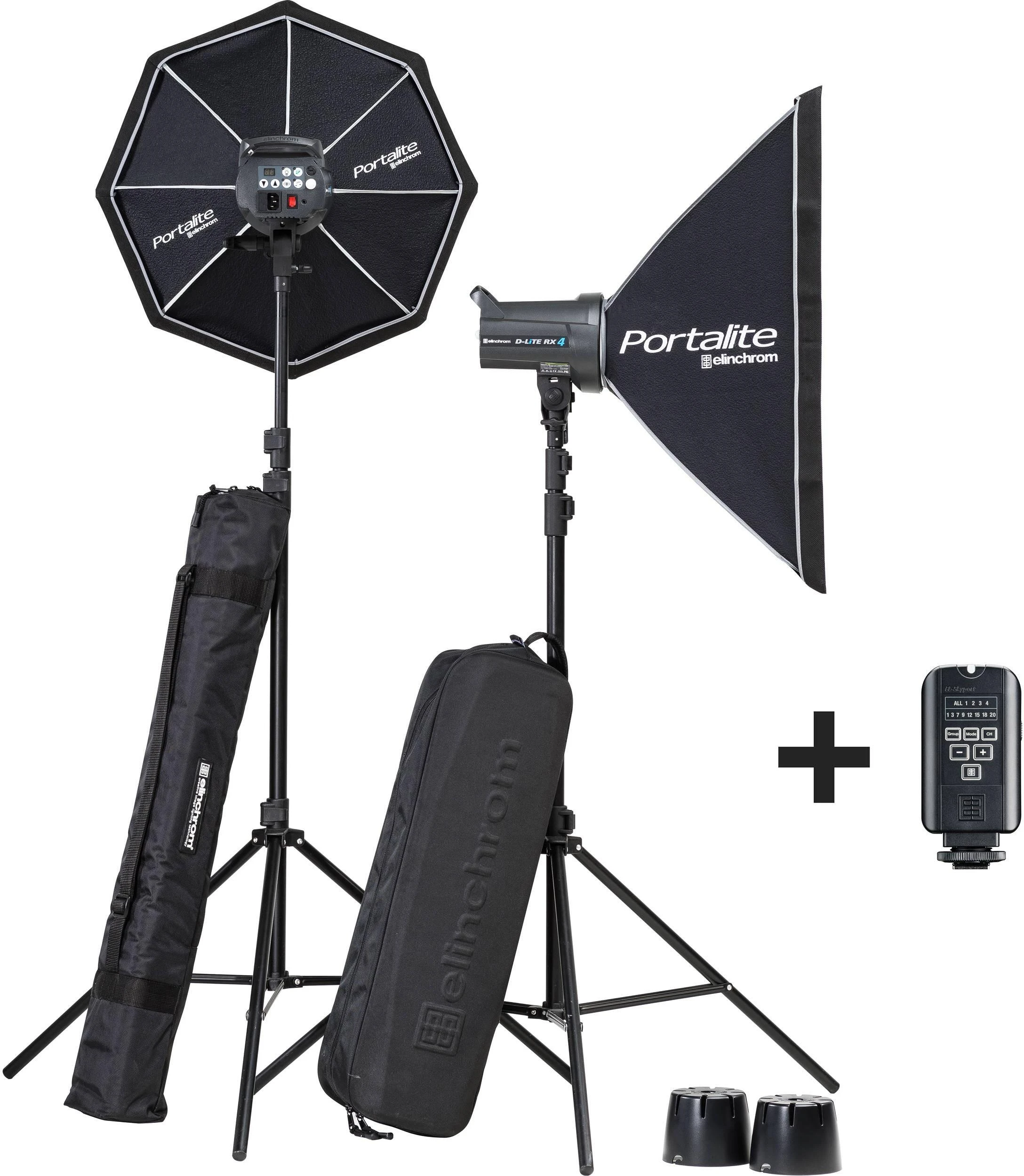 Elinchrom studijos blykstės rinkinys D-Lite RX 4/4 To Go (20839)