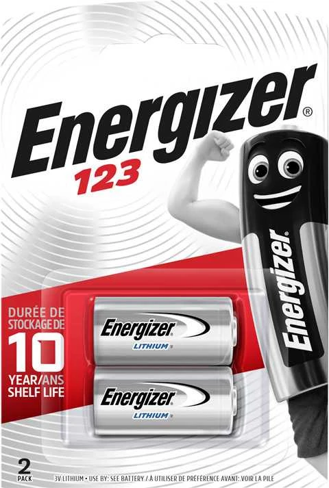Energizer 3V ličio baterijos, 2 vnt. pakuotė