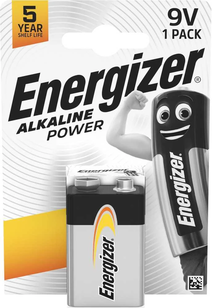 Energizer | 9V/6LR61 | Alkaline Power | 1 pc(s)