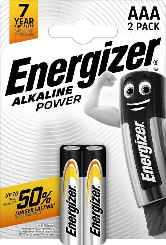 ENERGIZER baterijos LR3 AAA, blister*2