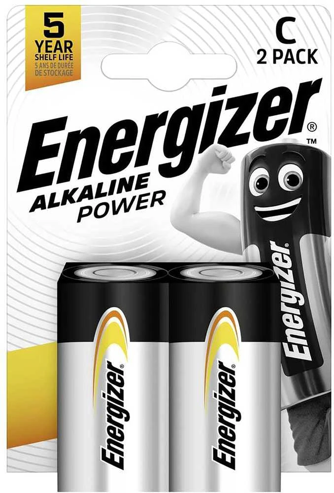 ENERGIZER baterijos LR14 C, blister*2