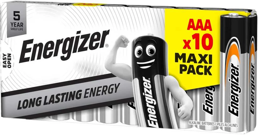Energizer AAA 10 vnt. baterijų pakuotė su personažu