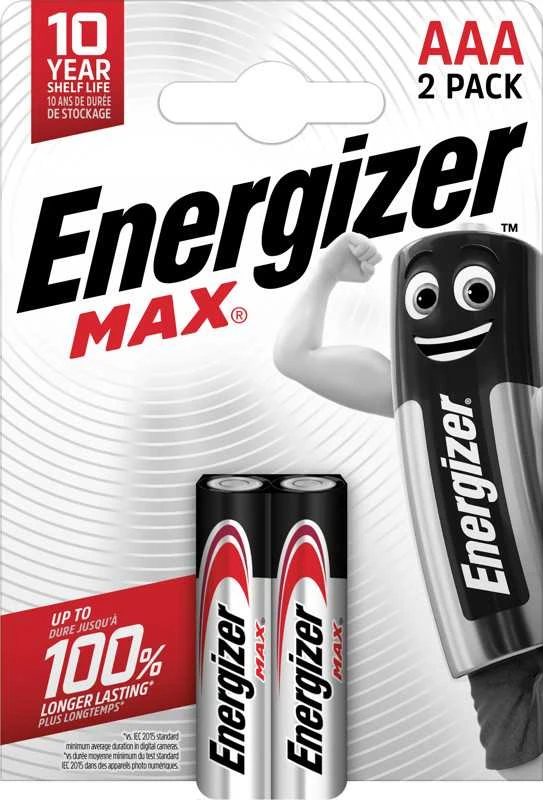 Energizer Max AAA 2-pack