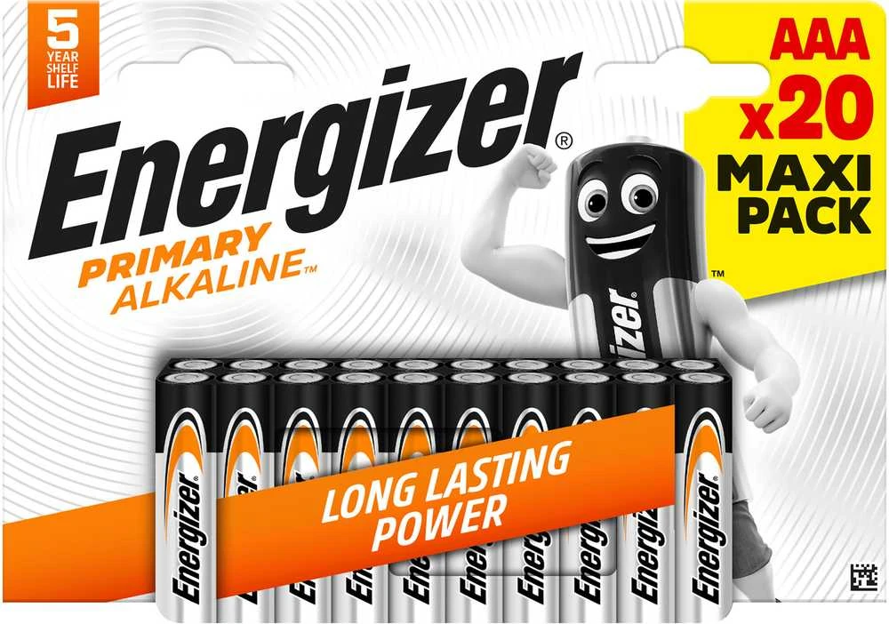 „Energizer“ šarminė baterija AAA CHP20
