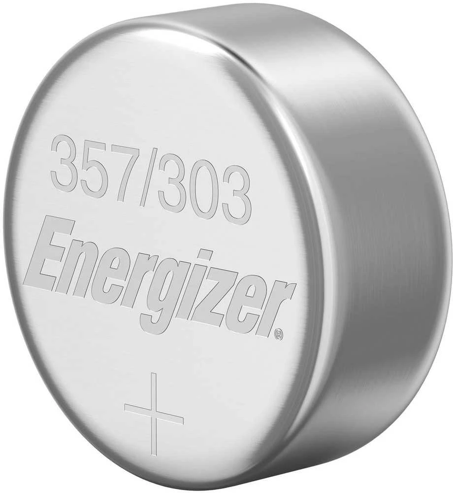 Baterija sidabro oksido SR44 (357/303 A76, AG13, V13GA, PX76A, L1154) 1.55V 138mAh Energizer