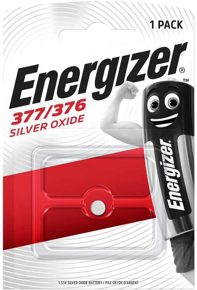 Elementas ENERGIZER Sidabrinis OXIDE SR66/377-376, 1,55V