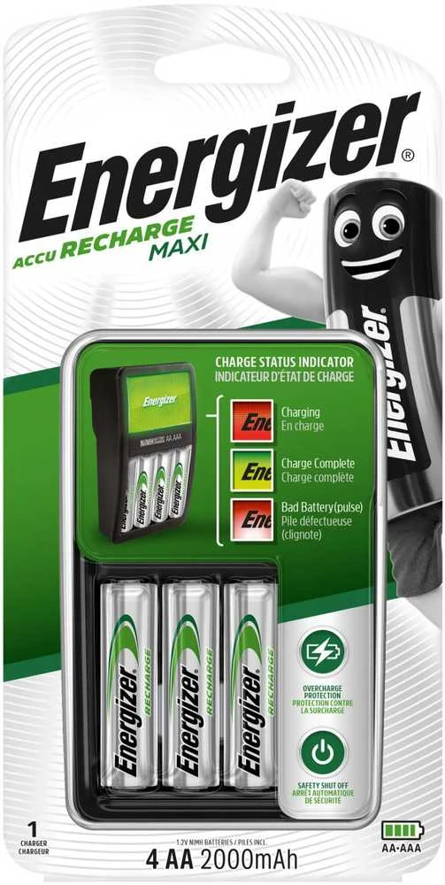 Energizer charger Maxi CHVCM4-EU + 4xAA