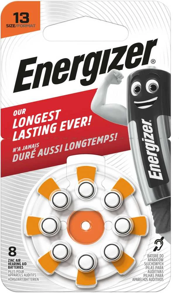 ENERGIZER 13 ZINC AIR TL8