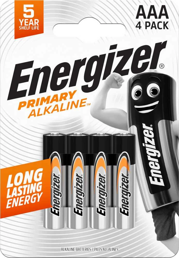 „Energizer“ šarminė baterija AAA CP4 EU