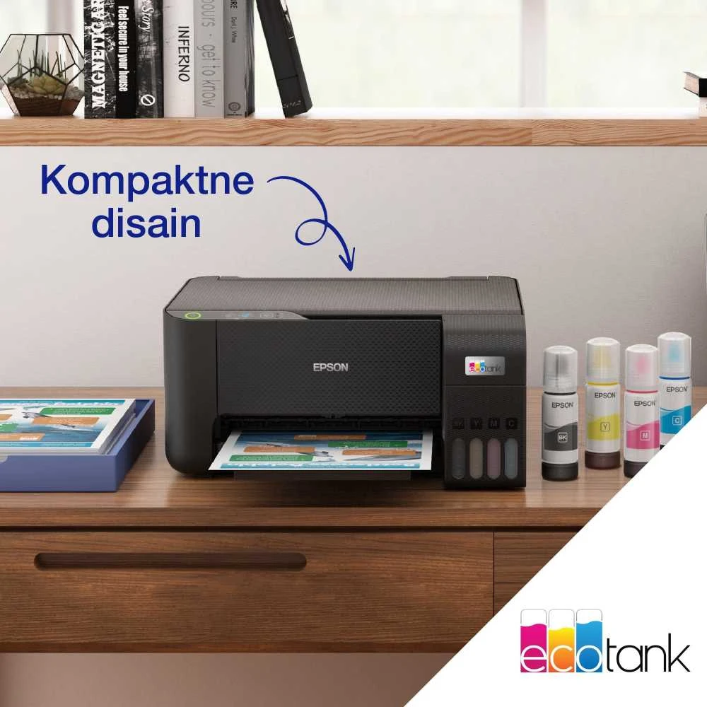 Daugiafunkcinis spausdintuvas Epson EcoTank L3230 Inkjet | Spalvotas | All-in-one | A4 | Juodas/Akcija CashBack 30eur