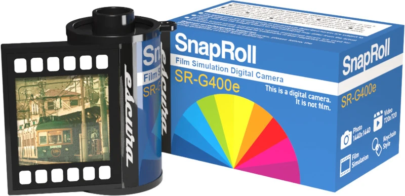 Skaitmeninis fotoaparatas keine Marke Escura SnapRoll Mini Digital Camera