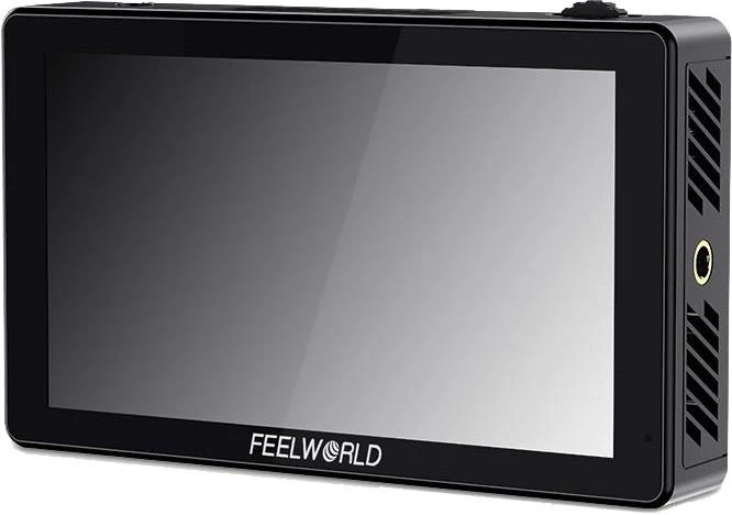 Feelworld LUT5 5.5 colio monitorius su šonine jungtimi