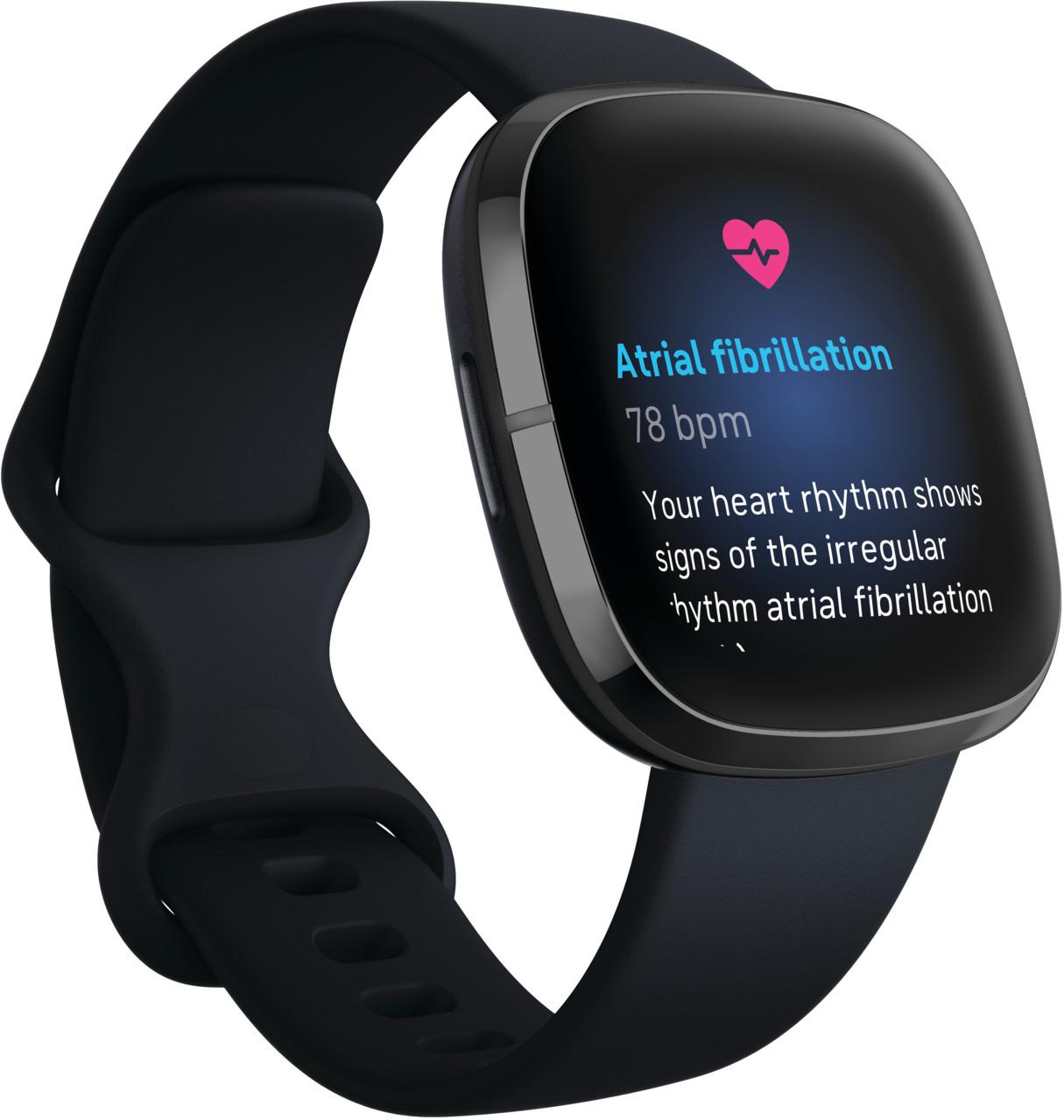 Išmanusis laikrodis Fitbit Sense, Juodas