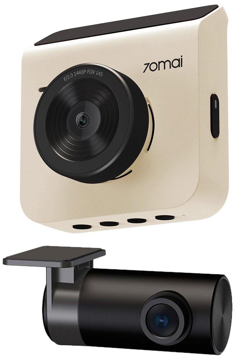 Vaizdo registratorius Xiaomi 70mai A400 QHD su galinio vaizdo kamera RC09 baltas