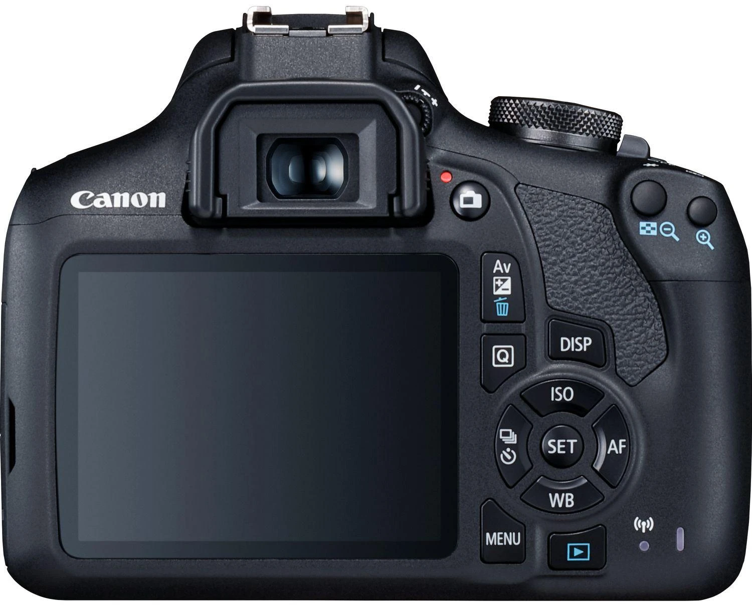 Canon EOS 2000D 18-55 III EU26 SLR fotoaparatų komplektas, megapikselis 24,1 MP, ISO 12800, Ekrano įstrižainė 3,0 ", Wi-Fi, vaizdo įrašymas, APS-C, Juodos spalvos