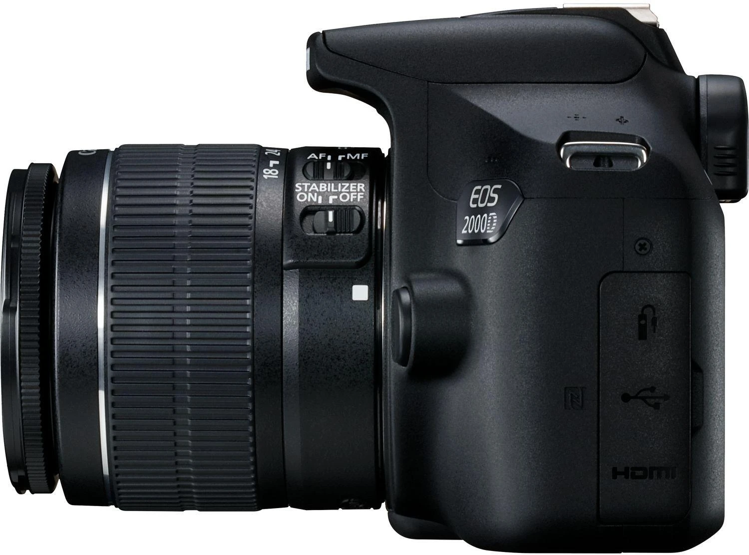 Canon | EOS | 2000D 18-55 IS II EU26 | SLR Camera Kit | Megapixel 24.1 MP | Image stabilizer | ISO sensitivity (max) 12800 | Ekranas diagonal 3.0 " | Wi-Fi | Video recording | APS-C | Juodas