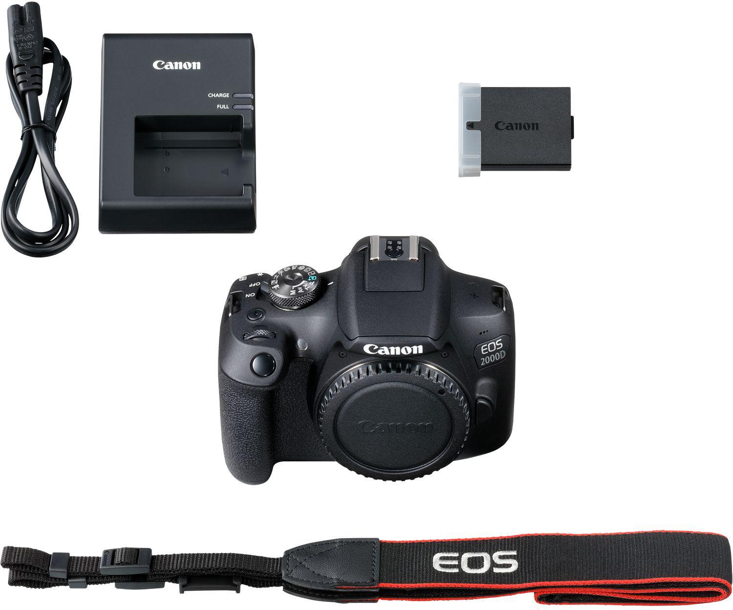 Canon EOS 2000D korpusas, modelis - ‎2728C001AA, žema kaina | Varle.lt