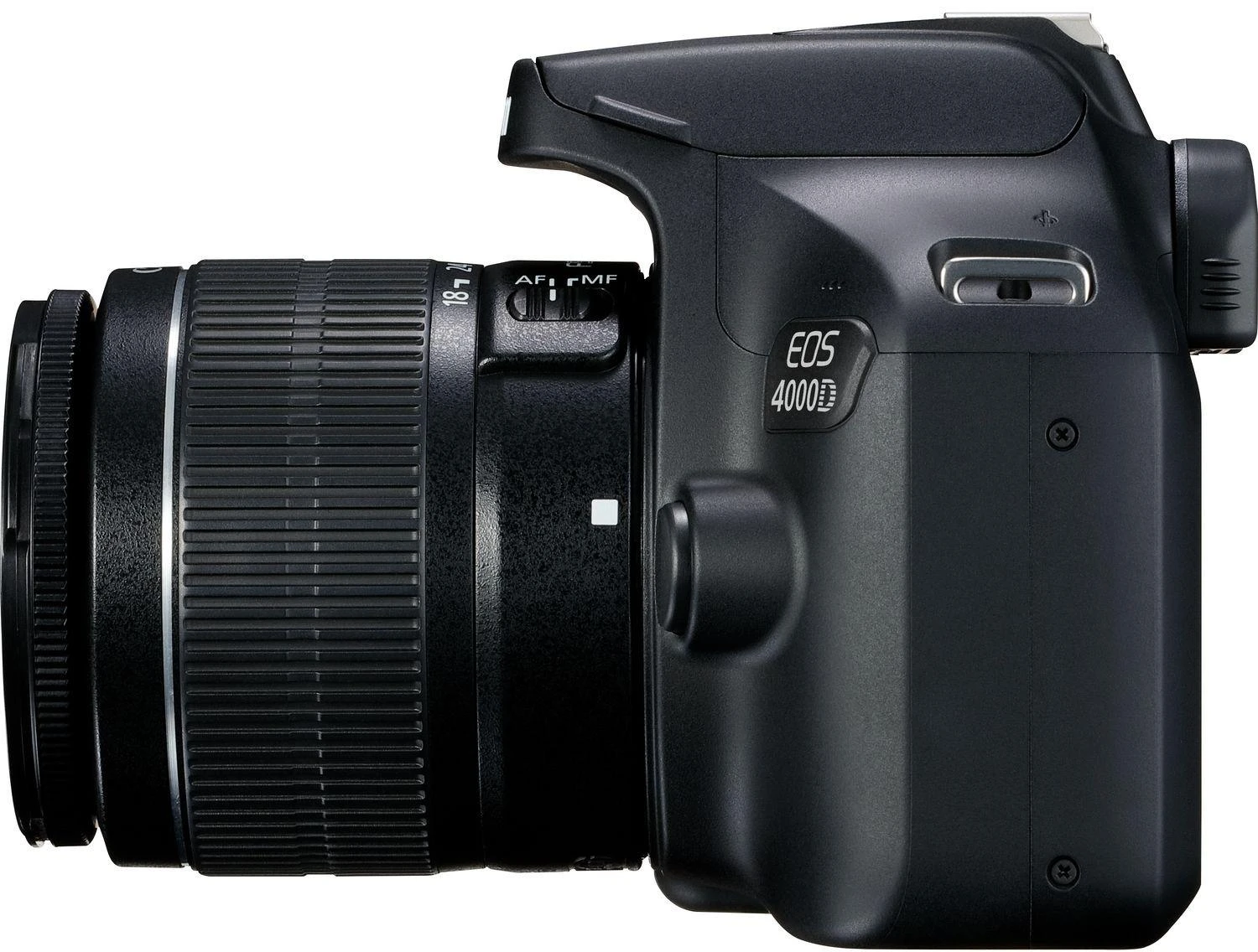 Canon EOS 4000D 18-55 III EU26 SLR Camera Kit, Megapixel 18 MP, Image stabilizer, ISO 12800, Ekranas diagonal 2.7 ", Wi-Fi, Video recording, APS-C, Juodas