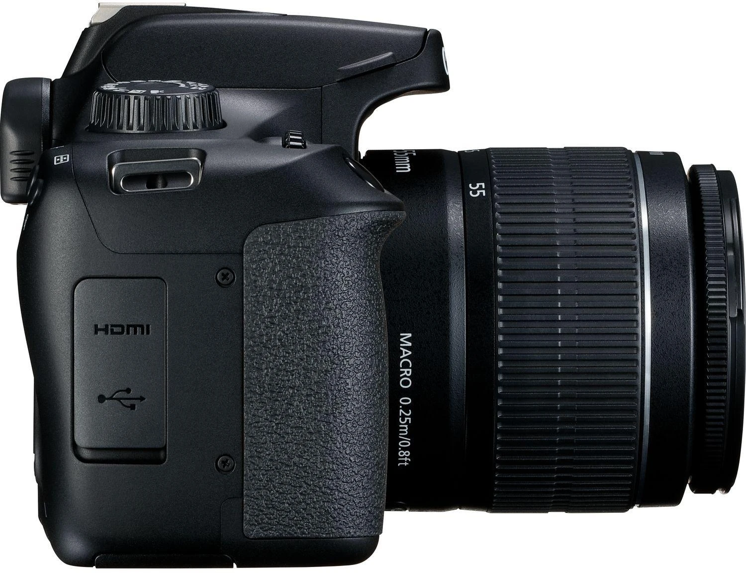 Canon EOS 4000D 18-55 III EU26 SLR Camera Kit, Megapixel 18 MP, Image stabilizer, ISO 12800, Ekranas diagonal 2.7 ", Wi-Fi, Video recording, APS-C, Juodas