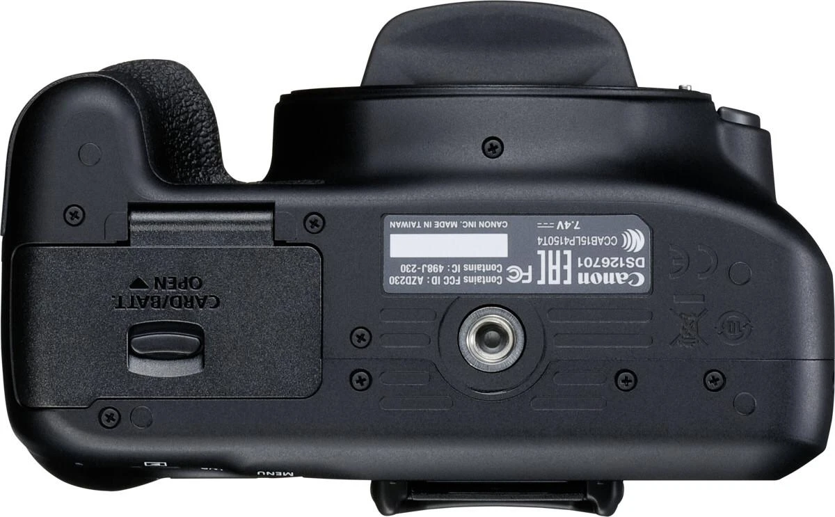 Canon EOS 4000D SLR fotoaparato korpusas 18 MP 5184 x 3456 pikseliai Juoda