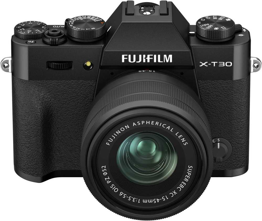 FUJIFILM X-T30 II + FUJINON XC 15-45mm F3.5-5.6 OIS PZ (Juodas)