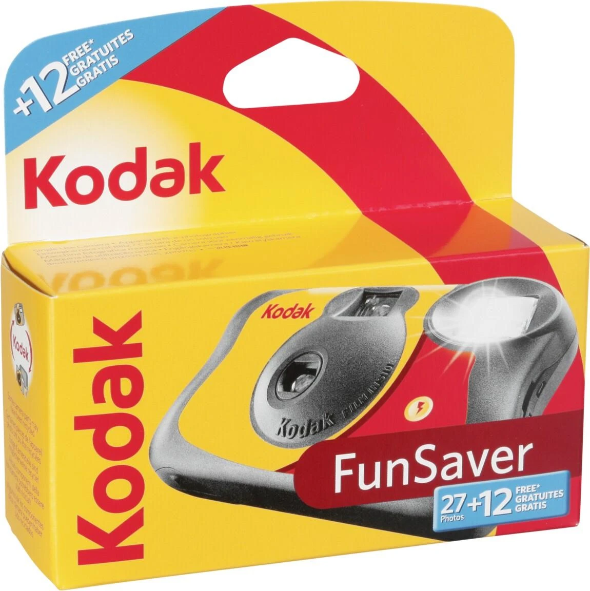 Vienkartinis fotoaparatas Kodak Fun Saver 27+12
