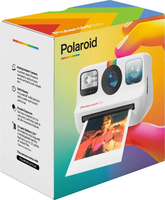 POLAROID GO Baltas