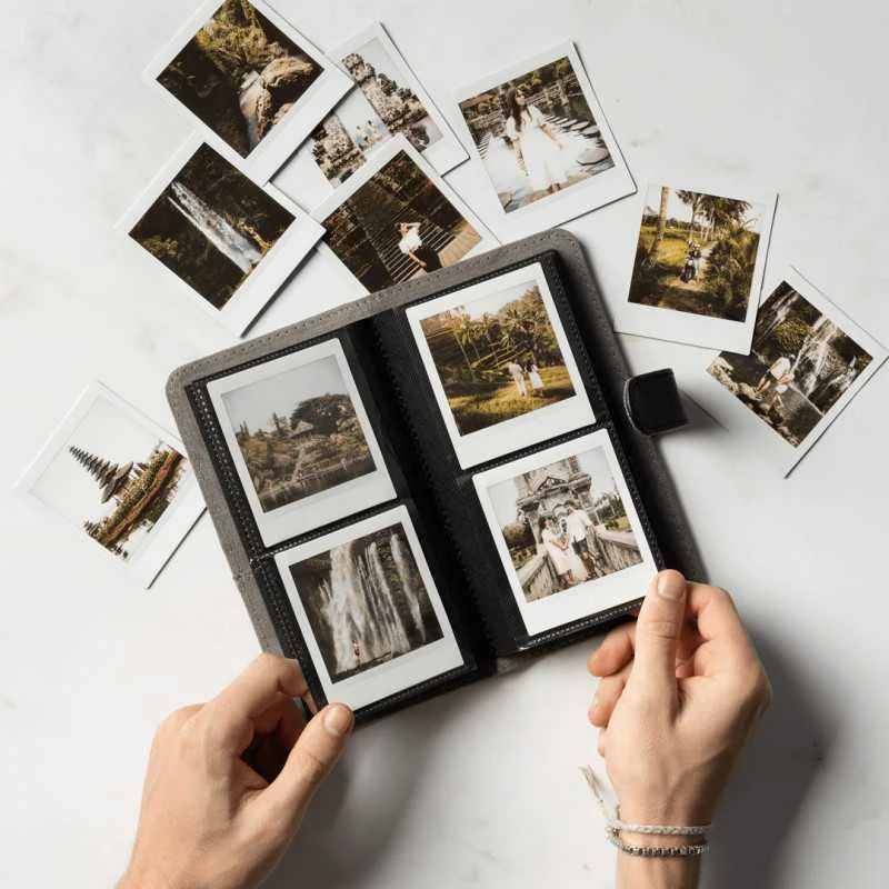 Fujifilm Albumas instax SQUARE, juodas (80 nuotraukų)