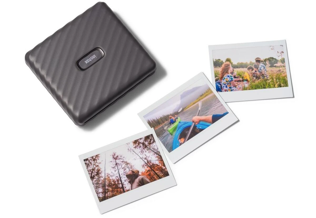 „Fujifilm Instax Link Wide“, mokos pilka