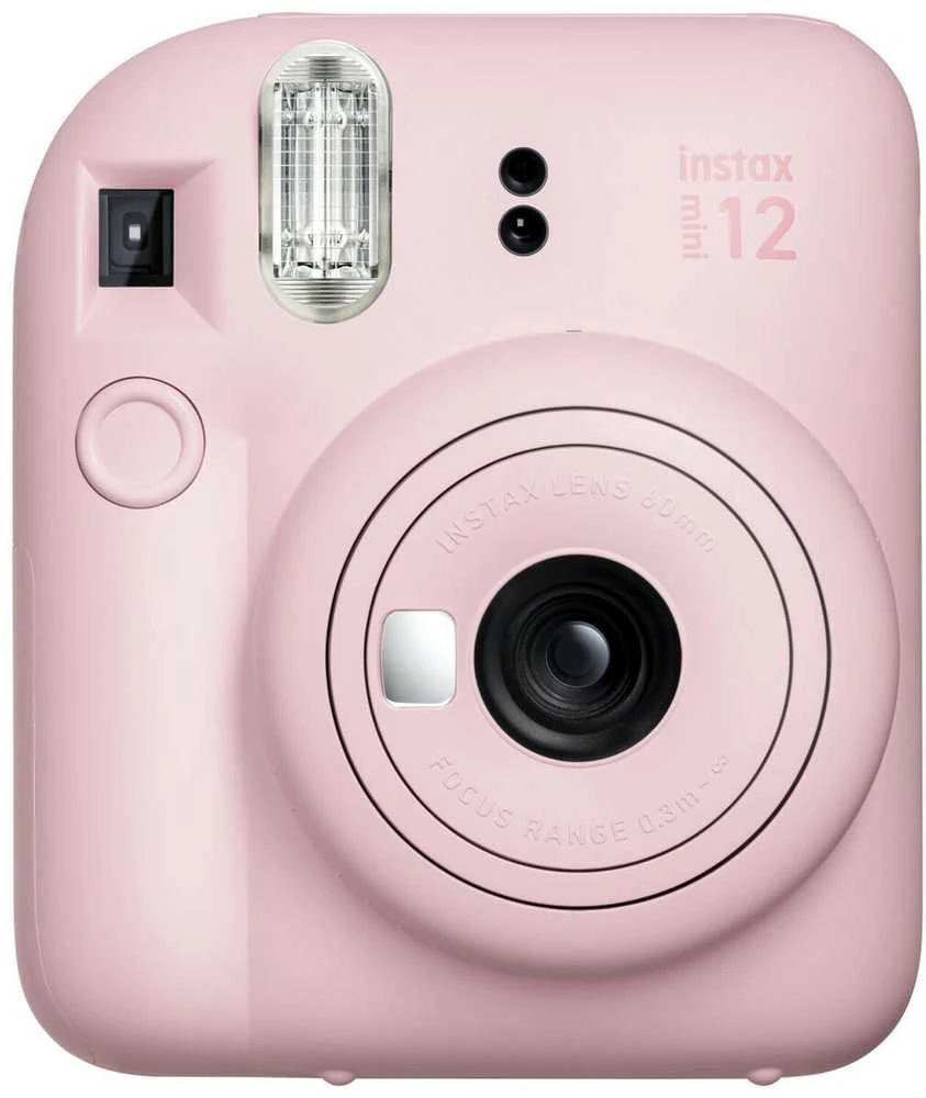 Fujifilm Momentinis fotoaparatas instax mini 12 BLOSSOM Rožinis+instax mini glossy (10pl)