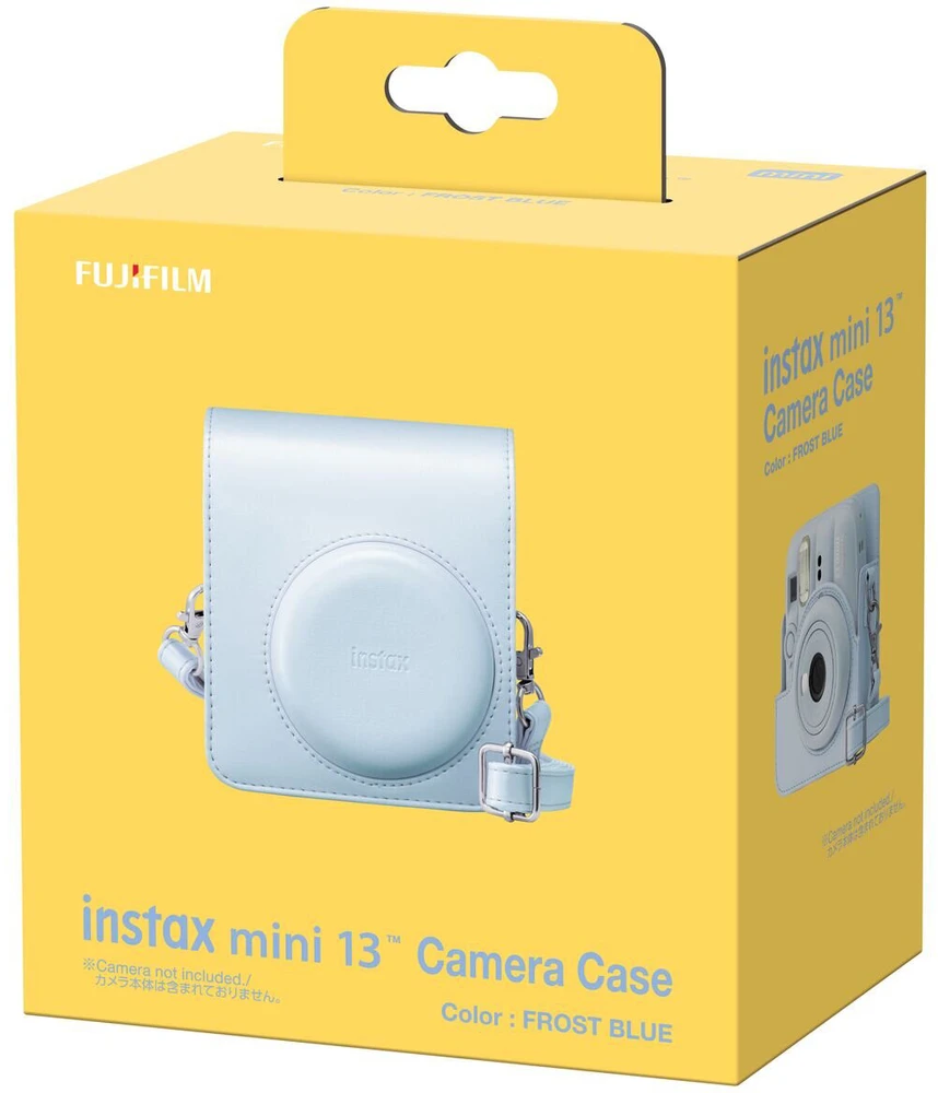 Kameros dėklas - Fujifilm Instax Mini 13 Fotoaparato Dėklas 85×120×170 mm Šaltas Mėlynas