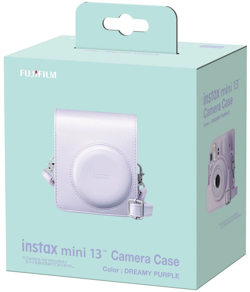 Dėklas - Fujifilm Instax Mini 13 Fotoaparato Dėklas 85×120×170 mm Svajingas Violetinis