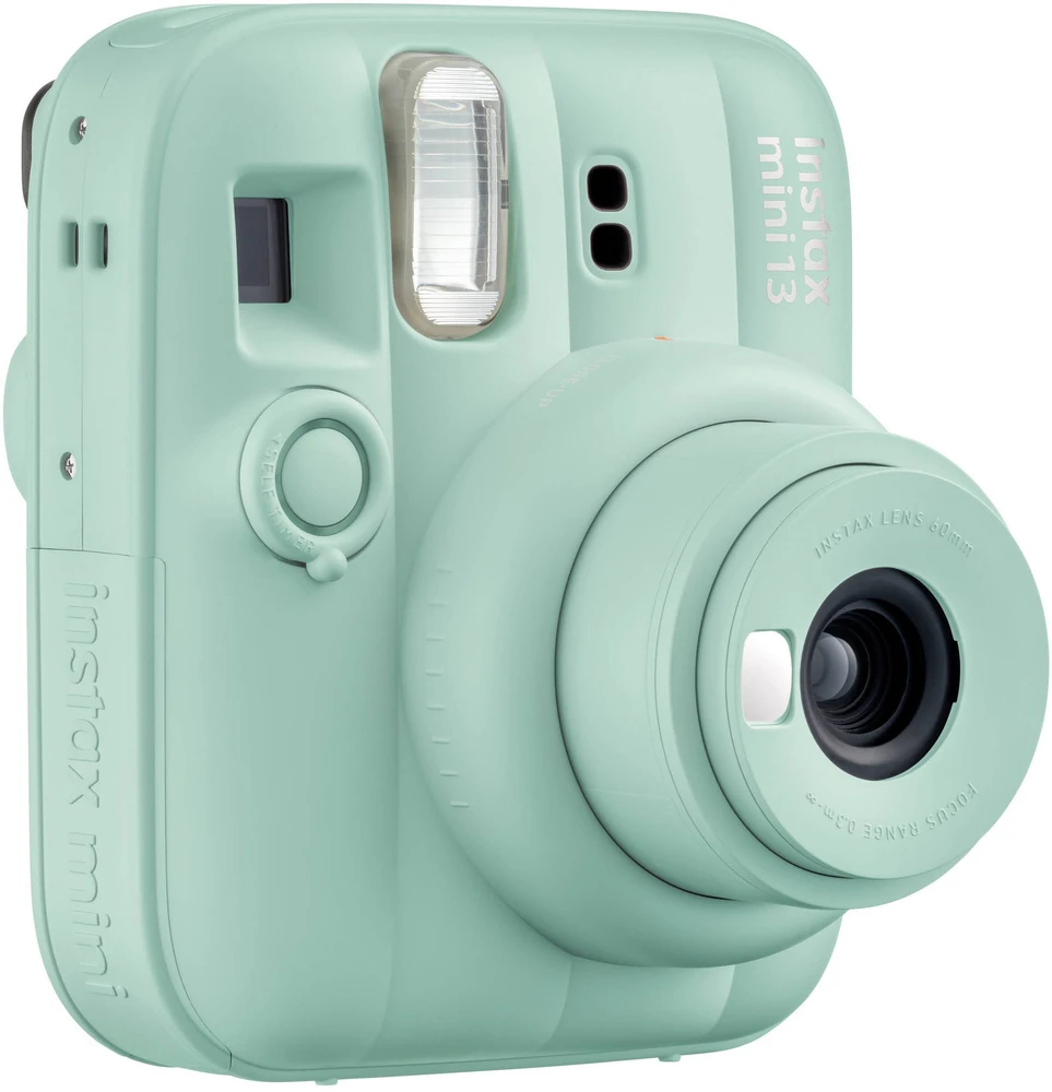 Fujifilm Instax Mini 13, lagoon žalias + filmas