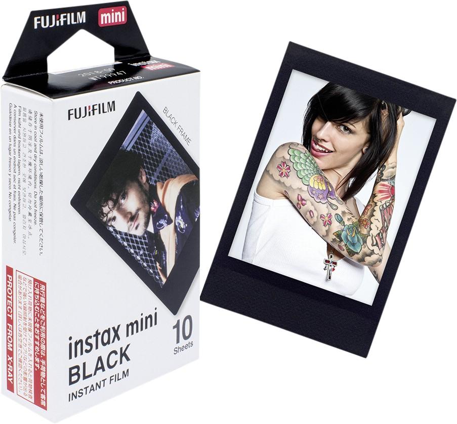 Fotojuostos Fujifilm Instax Mini. Juodos