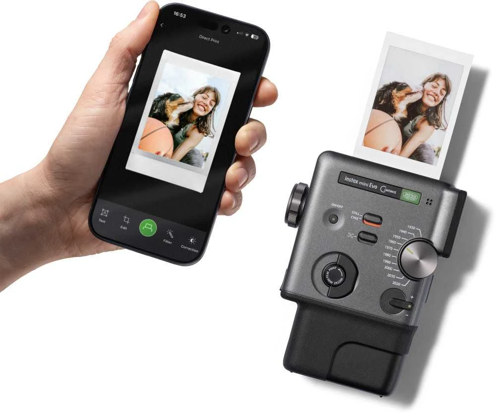 Fujifilm Momentinis fotoaparatas instax INSTAX MINI EVO CINEMA EX D