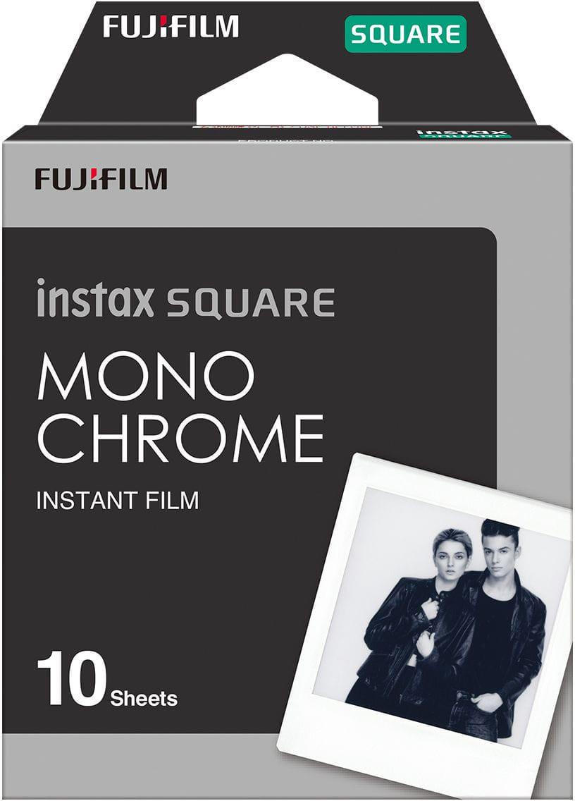 Fujifilm | Instax Square Monochrome (10pl) Momentinis filmas | 86 x 72 mm | Vaizdo sritis: 62 × 62 mm | Kiekis 10