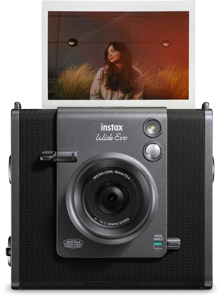Fujifilm Momentinis fotoaparatas instax WIDE EVO Juodas, INSTAX WIDE EVO Juodas EX D